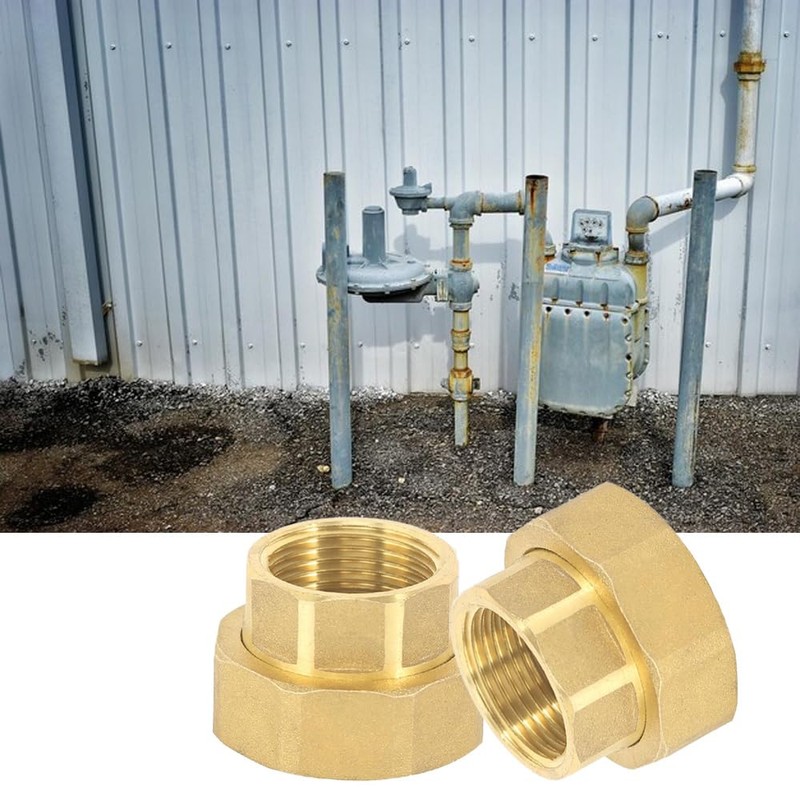 Laroal 2 Pcs Pump Screw Connection 1" X 1.5" Tap