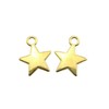 JCBIZ 60 piezas de colgante de estrella de cinco puntas