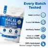 The Intelligent Health Halal Collagen Powder, Bovine Peptides, 450g