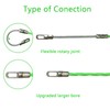Fish Tape Cable Puller, 164FT(50M) 4.5MM Fish Wire Through Wall