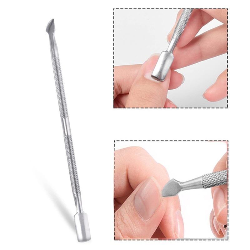SHULLIN Set of 2 Cuticle Nippers, Nipper-Shaped Nail Clippers, Nail