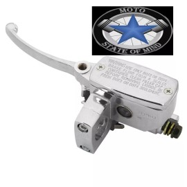 Unbranded 1" Left Brake Master Cylinder  Clutch Shadow 1300 VTX1800 VT1100 VT750 for Honda