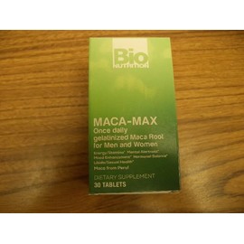 Bio Nutrition - Maca-Max 1,000 mg 30 Tablets Exp 10/2026