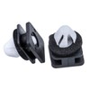 Rexka 15pcs A Pillar Trim Hardware Windshield Moulding Retaining Clips