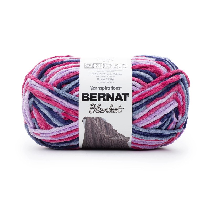 Bernat Blanket Tourmaline Yarn - 2 Packs of 300g -