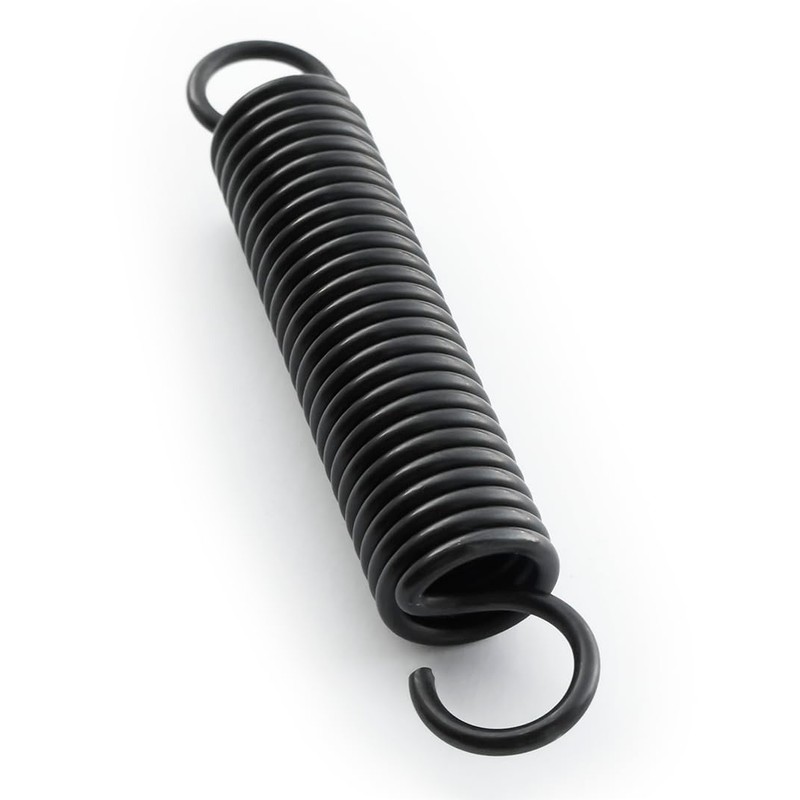 2 x 100mm Steel Extension Springs, Spring Diameter 18mm, Wire