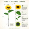 Solar Sunflower Garden Lights for Outdoor Decor – LED Lawn