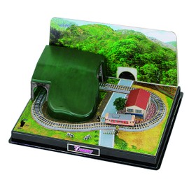 Lok Han SS002-1 Z Gauge Z Shorty Mini Layout Set, Tunnel Type, Model Railway Supplies