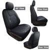 Huidasource Leather Car Seat Covers Fit for Toyota Tacoma 2016-2023
