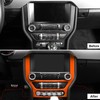CheroCar for Mustang Center Console Navigation Screen Panel Cover Frame