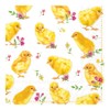 Papierservietten Küken Ostern IHR 33 cm quadratisch 3-lagig Lunch-Servietten