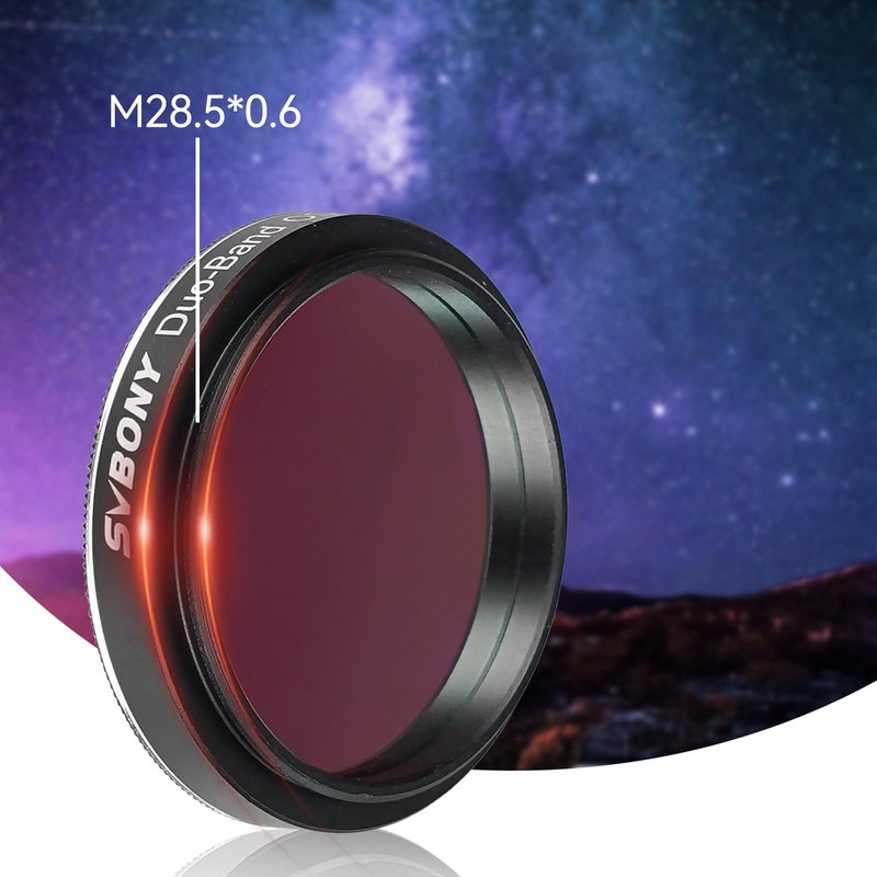 SVBONY SV220 Light Pollution Filter, Dual Narrowband Filter, Telescope Filter,