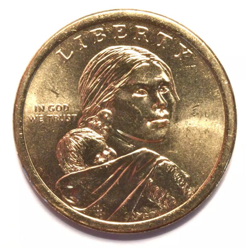 2016-D Sacagawea Dollar Uncirculated From Original Roll