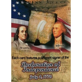 Declaration of Independence Playing Cards July 4th, 1776