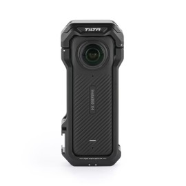 Tilta - Jaula completa para cámara compatible con Insta360 X4, color negro, protección para el cuerpo de la cámara, montaje Action C Amera incorporado, aleación de aluminio, receptor de zapato fría y