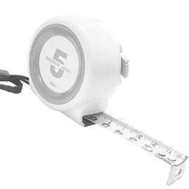 DELI Measure 5m Measuring Tape Measure Made of High Grade Carbon Steel Clear Marks and Extends up to 6.6 ft (2 m) Water and Rust Resistant Tape Edge is Passivated to Keep Hands Cool Appearance