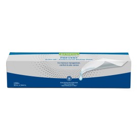 Medline Remedy Specialized DriGo-HP Antibacterial Wicking Sheet, 10" x 144", Advanced Moisture Management, Hospital Grade