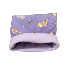 Tater Pets Snuggle Sack for Guinea Pigs Bed Pad Cuddle Sack Sleeping Bag (12"x12")(Smart Piggies)