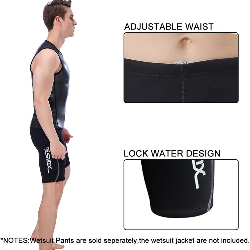 Wetsuit Short Pants Men 2mm Neoprene Shorts Surfing Pants for