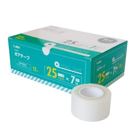 Elmo Medical Pour Tape 1.0 inches (25 mm) x 26.4 ft (7 m), 12