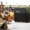 Simple Houseware 60 in. Heavy-Duty BBQ Gas Grill Cover, 600D