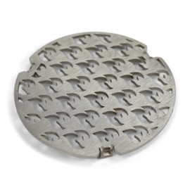 Grillrost.com Das Original Mini Insert Grate Made of Stainless Steel – for Mini Fire Plate