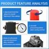 MEANLIN MEASURE Air Compressor Pressure Switch Control Valve 95-125 PSI