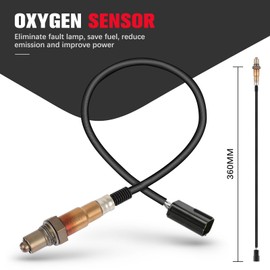 QIJIAUTO Oxygen Sensor 250-24771 Replacement for Infiniti QX56 2011 2012 2013 4-Wire Direct Fit, Heated O2 Sensor Downstream Located, Replaces 25024771, 234-4381