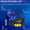 KEALEA Pickleball Paddles Set of 2 Fiberglass Surface Pickleball Set