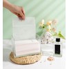 rejomiik Thick Acrylic Dryer Sheet Holder Clear Container for Laundry