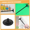 BESPORTBLE 15pcs Suction Cup Arrowheads Durable Replacement Tips for Safe