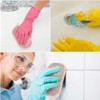 Pack of 6 Washing Up Sponge, Antibacterial Microfibre Cleaning Sponge,