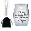 2 PCS Small Urns for Ashes Keepsake Ashes Urns, Mini