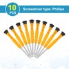 sourcing map 10pcs PH1.2 Mini Phillips Screwdriver 3mm Shank Cross