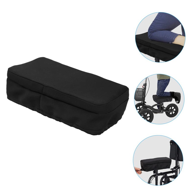 Healeved Knee Walker Cushion Cover Memory Seat Pad for Knee
