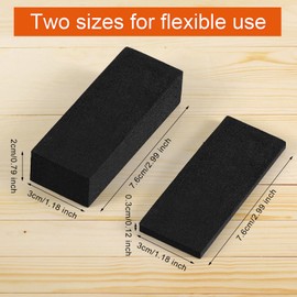 20pcs Headboard Stoppers for Wall, 10pcs 0.79 Inch (20mm) + 10pcs 0.12 Inch (3mm) Thick EVA Foam Headboard Wall Protector Bumper Pads Bed Noise Furniture Bed Bumper Couch Stoppers