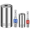 Athlife Universal Socket Set (7-19mm 11-32mm) Super Socket For Unscrew