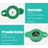 Sharp Onion Slicer, Stainless Steel Spring Onion Cutter with Exclusive