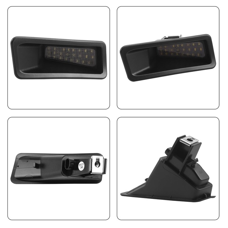 License Plate Light Tag Lamp 6000K White Car Parking Tail