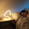 HARPER LIVING Modern LED Table Lamp, Bedside Table Light Warm