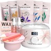 Tress Wellness Watercolor White Warmer kit with Light Pink Silicone Bowl