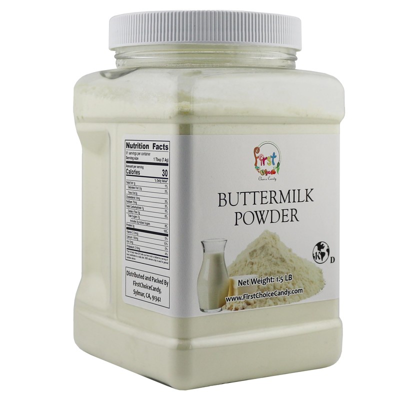 FirstChoiceCandy Buttermilk Powder 1.5 Pound