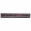 Autotek 4-Band Audio Equalizer with Built-in 2-Way Crossover, 9 Volts,