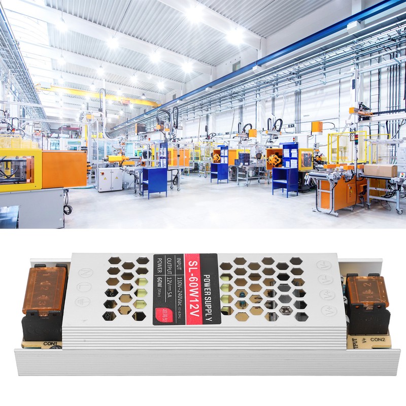 LED Power Supply Ultra Thin Strip Type Aluminum Alloy Housing