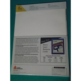 Avery Laser Folio Presentation Kits (10 pack)
