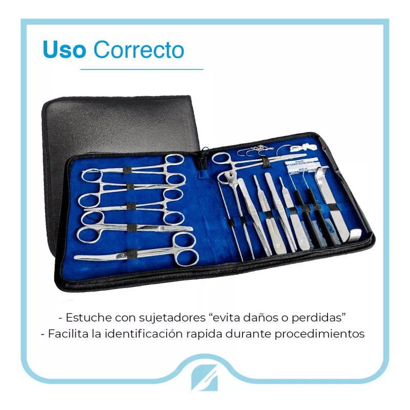 Hergom Eco Estuche De Disección 20 Piezas 13-13