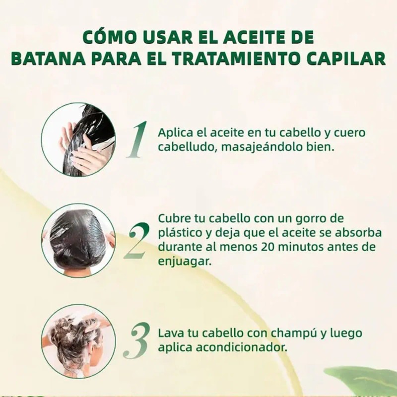 Weud Aceite De Batana De Para El Crecimiento Del Cabello