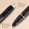 12PCS Eye Shadow Sticks Set, Waterproof Eyeshadow Stick, Highlighting Pigmented