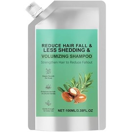 Champú fortalecedor y voluminizador y limpiador suave que controla la grasa for un cabello refrescante y grueso.(1PCS)