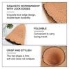 Gkaikpe Knitted Sun Hat for Women, Foldable Sunscreen Beach Hat,